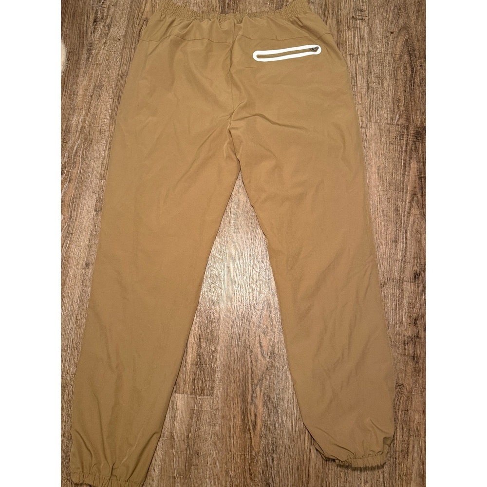 New Balance Mens XL Tan Khaki Track Pants Joggers Athletic Running Training - Picture 9 of 12